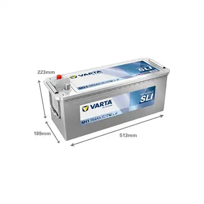 Batterie 12V 154Ah 1150A, VARTA Promotive SLI_1