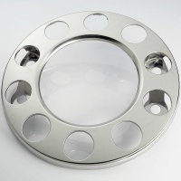 Abdeckblende 10 Loch offen Inox_0