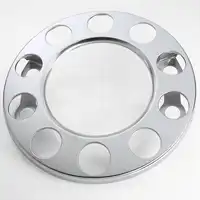 Enjoliveur de roue INOX, 10 trous support Ø32mm