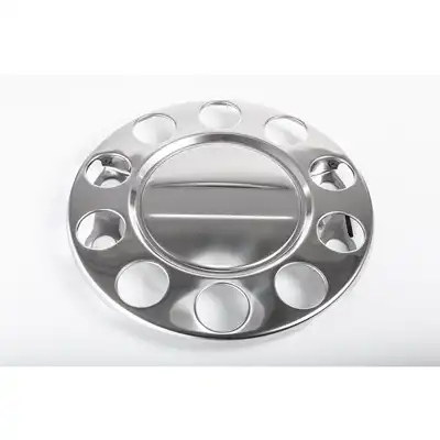 Calotta di ruota inox inox 10 buchi chiusa, Ø 32mm_0