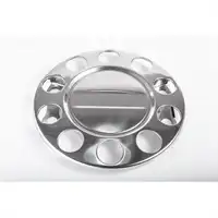 Calotta di ruota inox inox 10 buchi chiusa, Ø 32mm