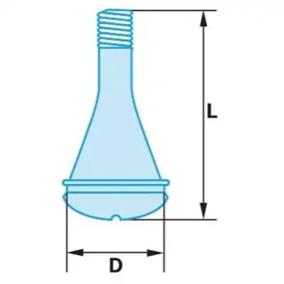 Ventil TR 413 (3-teilig) unmontiert, 100 Stk._2