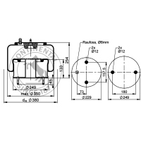 Luftfederbalg CONTI, zu Scania_1