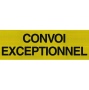 Warntafel "Convoi exceptionel" 1200x400mm