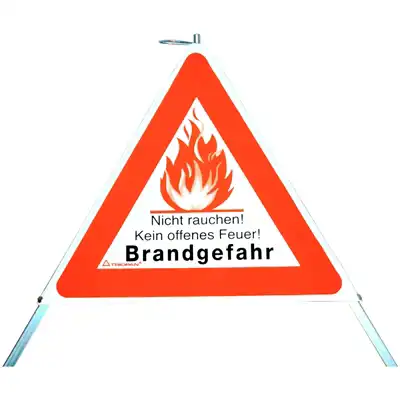 Triopan Faltsignal "BRANDGEFAHR"_0