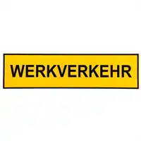 Kleber WERKVERKEHR 500x130mm
