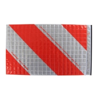 Hebebühneflagge rot/weiss links_1