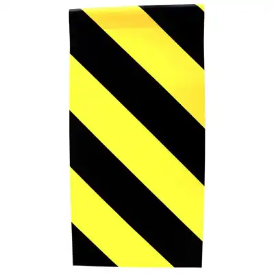 Fanion élévateur jaune/noir, droit_0