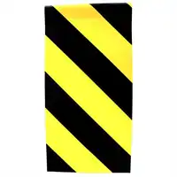 Fanion élévateur jaune/noir, droit