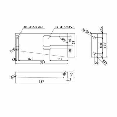 Haltersatz Horizontal zu Kiste WELVET 81000-81002_1