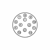 Steckdose HELLA 13Pol 12V_1