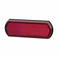 Rückstrahler Shapeline Tech, rot, geklebt