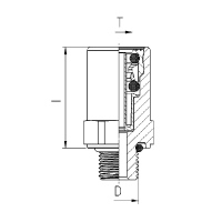 GE- Steckverbinder M12x1,5mm Ø8x1 RAUFOSS_1