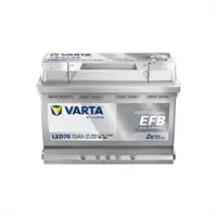Batterie 12V 70Ah 760A, VARTA EFB