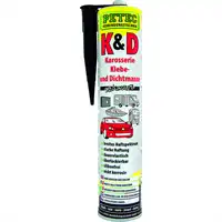 Karosserie Klebe- & Dichtmasse 310ml schwarz PETEC