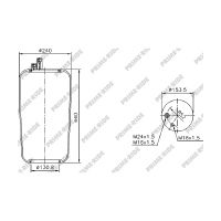 Soufflet à air avec métal,sans piston,Prime-Ride_0