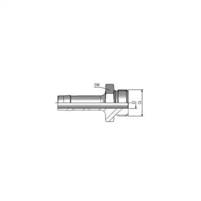 Schlauchstutzen M16x1.5mm / 11mm_0
