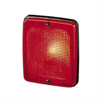 Verre de rechange rouge HELLA