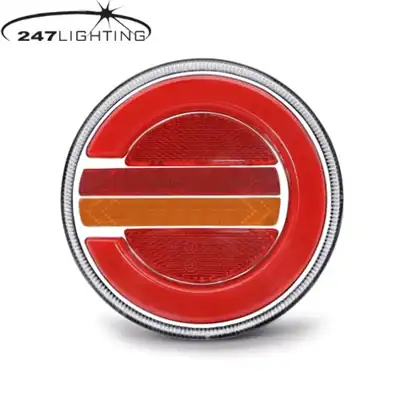 Schlussleuchte 10-30 V LED Ø 140mm links_0
