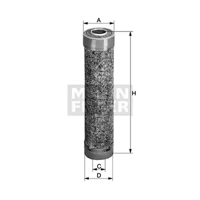 Sekundärluftfilter MANN-FILTER_0