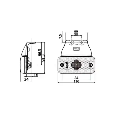 Feu de position latéral LED 24V _1