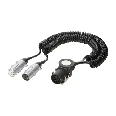 Adapteranschlussstecker 15-polig 24N + 24S Alu_0