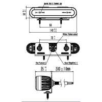 LED-Flasher orange, 12/24 V, Vignal_1