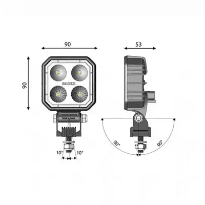Rückfahrlicht LED 10-30 V 1000 lm, R23 Zulassung_1