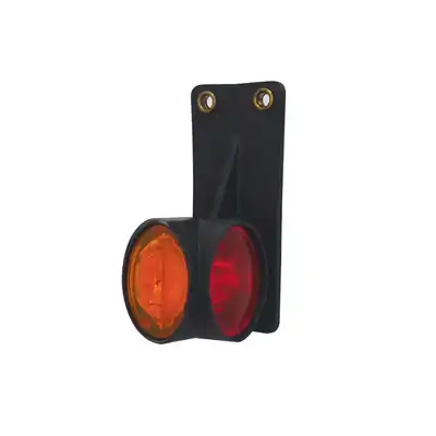 Luce d'ingombro Sini LED 12/24V trasp+rosso+ambra_0