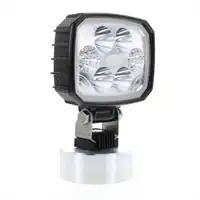 Faro da lavoro LED rettangolare 120X90mm, conn DT