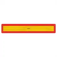 1 Plaque ECE 70/01 remorques Alu 1mm 1130 x 195