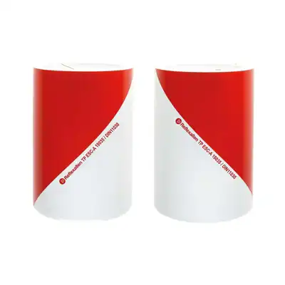 Warnbande rot/weiß Klasse B 9 m_0