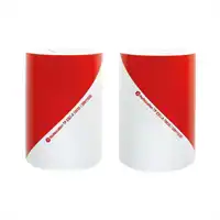 Nastro riflettente Chevron Rosso/Bian Classe A 45m
