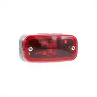 Heckansicht Positionsleuchte Glühlampen 12/24V rot