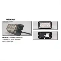 LED-Flasher orange - Typ Predator II
