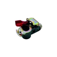 Kupplungskopf EU Anhänger rot mit Filter  _0