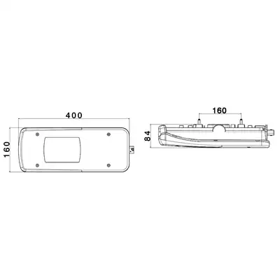 LED Heckleuchte Li.+KL. ,AMP 1.5 7-polig MERCEDES_2