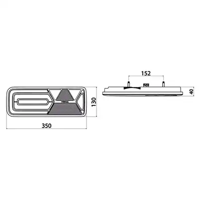 LED Heckleuchte Links 24V, Rückstrahler_2