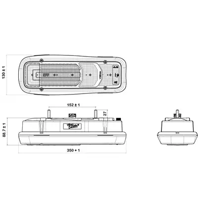Schlussleuchte 12V rechts für Iveco Daily_1