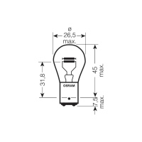 Lampadina 24V 18W OSRAM_1