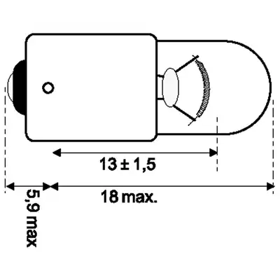 Glühlampe 12V 2W OSRAM_1