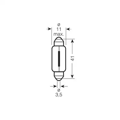 Glühlampe 12V 5W OSRAM_1
