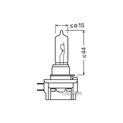 Ampoule H9B 12V 65W OSRAM_1