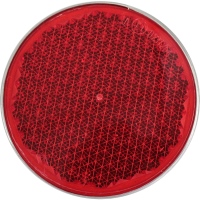 Rückstrahler Ø80mm rot ohne Gummi_0