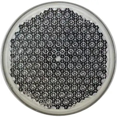 Rückstrahler Ø80mm weiss ohne Gummi_0