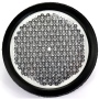 Rückstrahler Ø80mm weiss