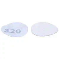 Schleifpapier, ø 75 mm, Körnung 320, 10 Stück