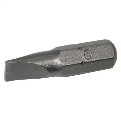 Embout de vissage, 1/4", fente 6,5 mm_0