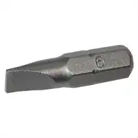 Embout de vissage, 1/4", fente 6,5 mm