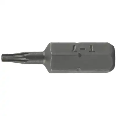 Embout de vissage, 1/4", T45 avec trou_0